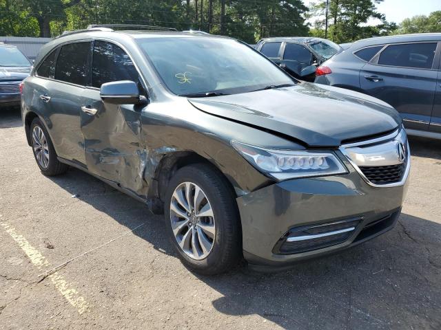 Photo 4 from auction – 2016 ACURA MDX TECHNO with VIN 5FRYD3H64GB014091