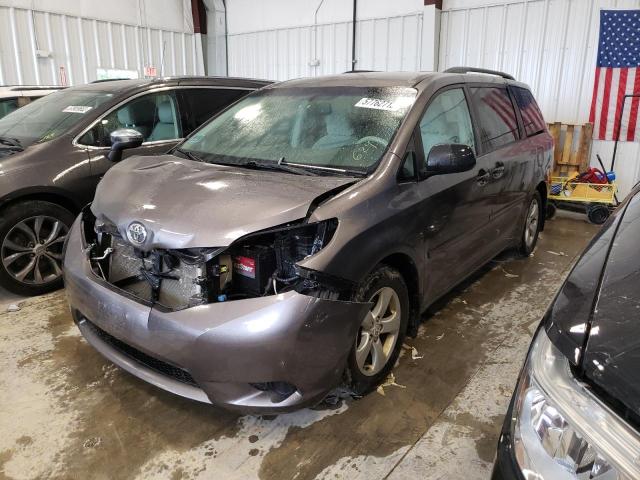 TOYOTA SIENNA LE 2011 with VIN 5TDKK3DC5BS019054 - Photo from auction