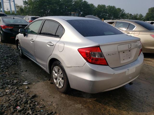 Photo 2 from auction – 2012 HONDA CIVIC LX with VIN 19XFB2F57CE305316