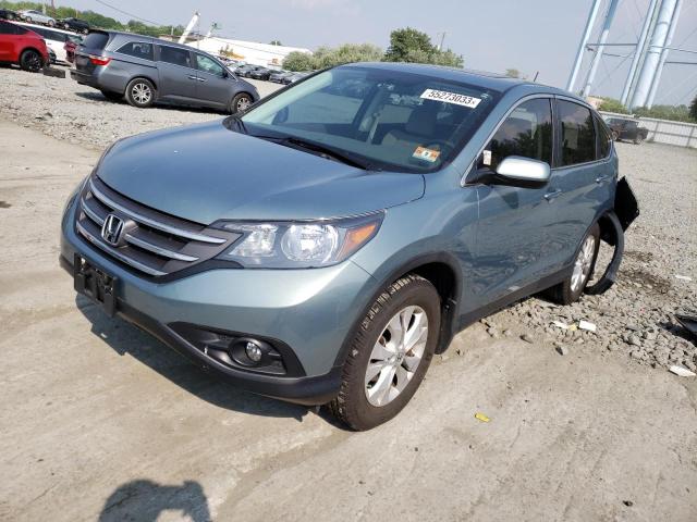 HONDA CR-V EX 2012 with VIN 5J6RM3H54CL010881 - Photo from auction