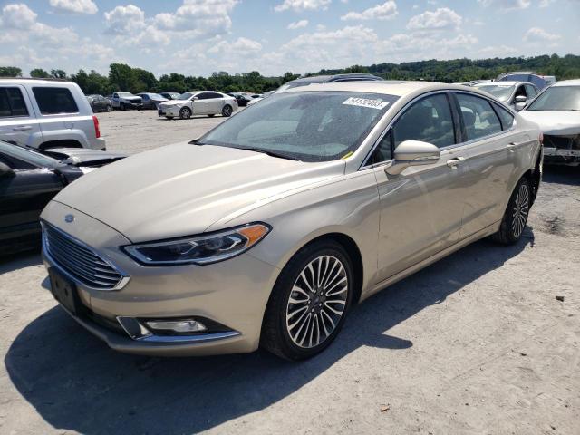 FORD FUSION SE 2017 with VIN 3FA6P0H96HR398261 - Photo from auction