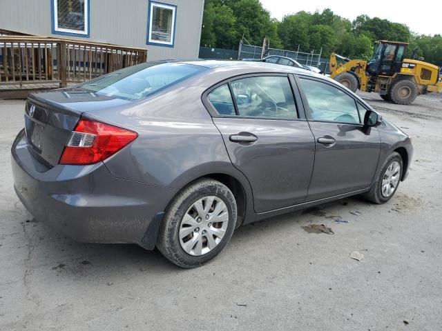 Photo 3 from auction – 2012 HONDA CIVIC LX with VIN 19XFB2F51CE384966