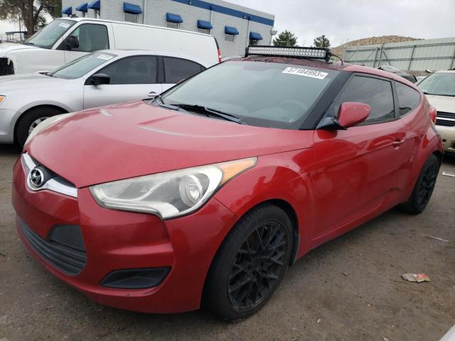 HYUNDAI VELOSTER 2013 with VIN KMHTC6AD5DU117205 - Photo from auction
