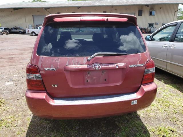 Photo 6 from auction – 2006 TOYOTA HIGHLANDER with VIN JTEDP21A560094204