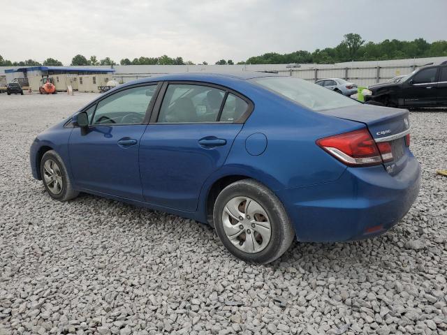 Photo 2 from auction – 2013 HONDA CIVIC LX with VIN 19XFB2F57DE072703