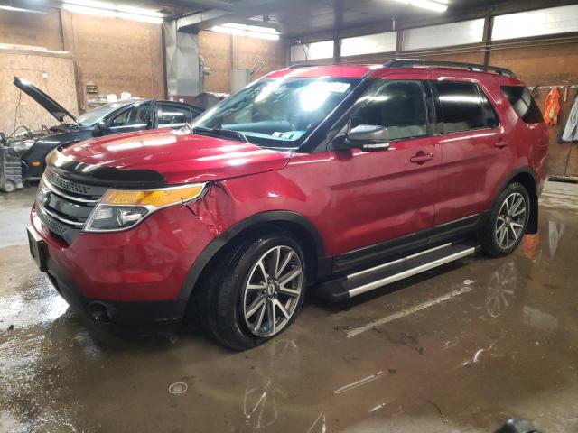 FORD EXPLORER X 2015 with VIN 1FM5K8D89FGB65698 - Photo from auction