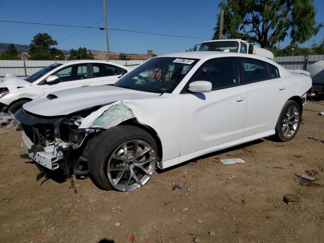DODGE CHARGER GT 2022 with VIN 2C3CDXHG2NH125598 - Photo from auction