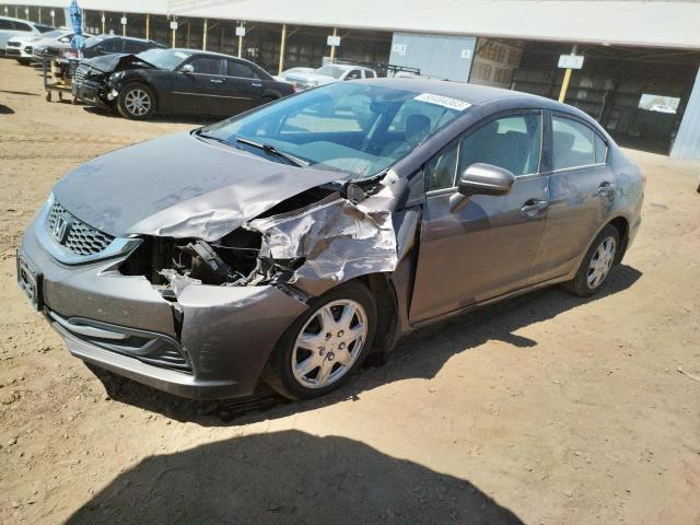 HONDA CIVIC LX 2014 with VIN 19XFB2F55EE049129 - Photo from auction