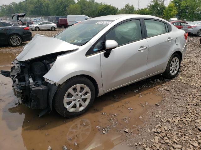KIA RIO LX 2014 with VIN KNADM4A37E6325185 - Photo from auction