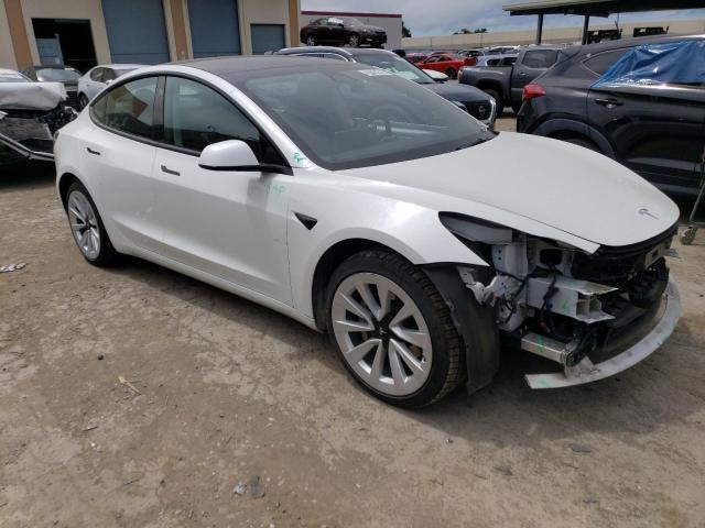 Photo 4 from auction – 2022 TESLA MODEL 3 with VIN 5YJ3E1EA5NF142746