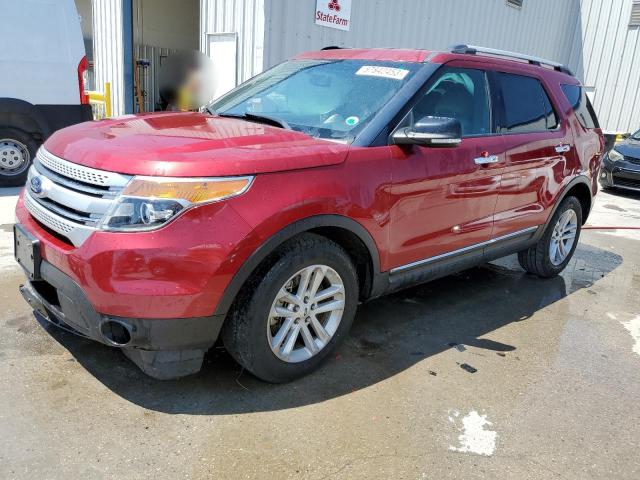 FORD EXPLORER X 2015 with VIN 1FM5K7D81FGA01078 - Photo from auction
