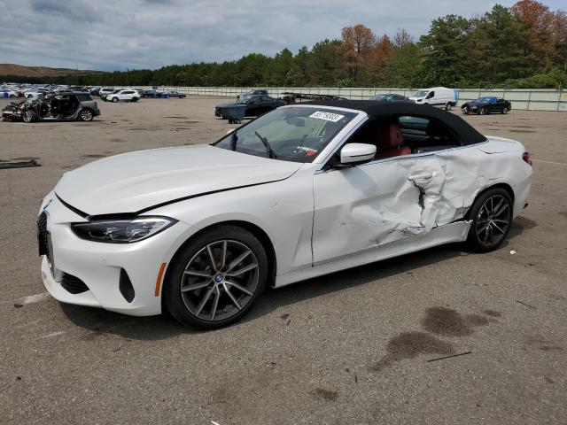 BMW 430I 2021 with VIN WBA23AT00MCG69732 - Photo from auction