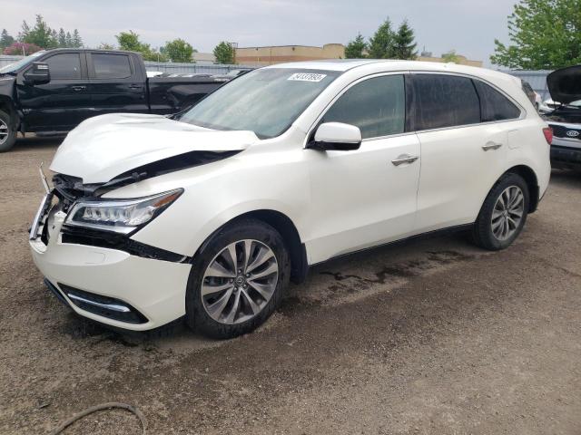 ACURA MDX TECHNO 2015 with VIN 5FRYD4H69FB503414 - Photo from auction
