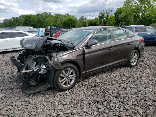 HYUNDAI SONATA SE 2015 with VIN 5NPE24AF6FH169476 - Photo from auction