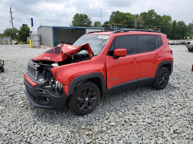 JEEP RENEGADE L 2018 with VIN ZACCJABB0JPJ61245 - Photo from auction