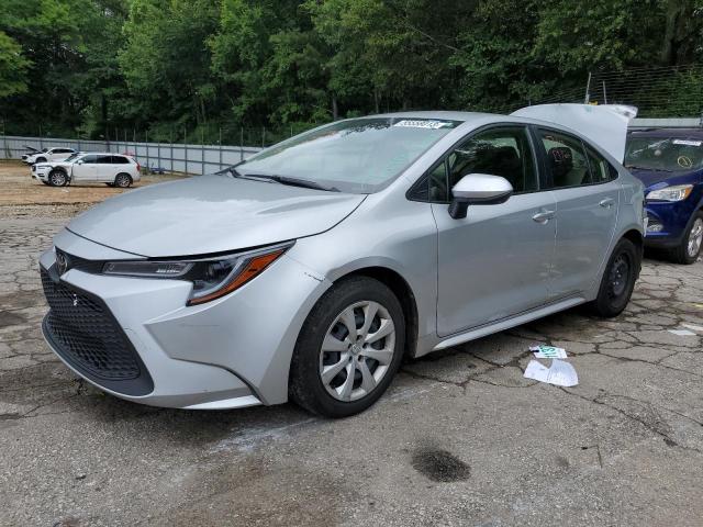 TOYOTA COROLLA LE 2021 with VIN JTDEPMAE5MJ180272 - Photo from auction