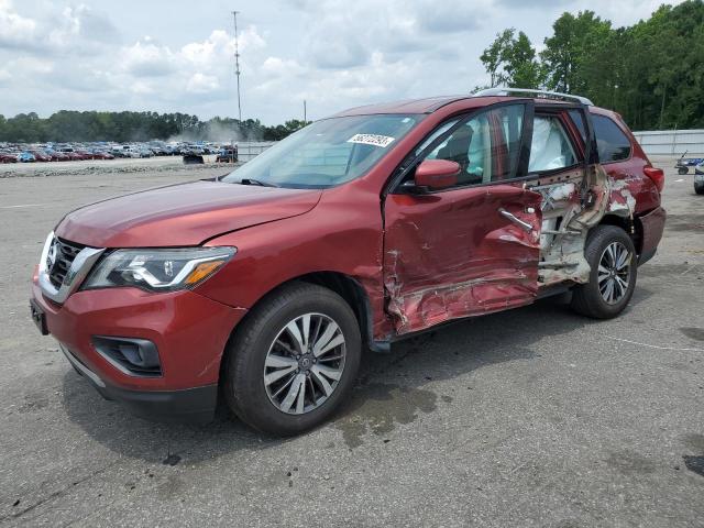 NISSAN PATHFINDER 2017 with VIN 5N1DR2MN3HC696433 - Photo from auction