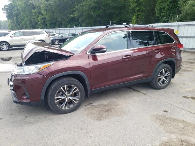 TOYOTA HIGHLANDER 2019 with VIN 5TDBZRFH1KS988535 - Photo from auction