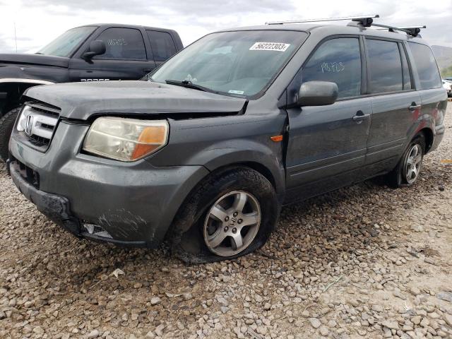 HONDA PILOT EX 2007 with VIN 5FNYF28417B038658 - Photo from auction