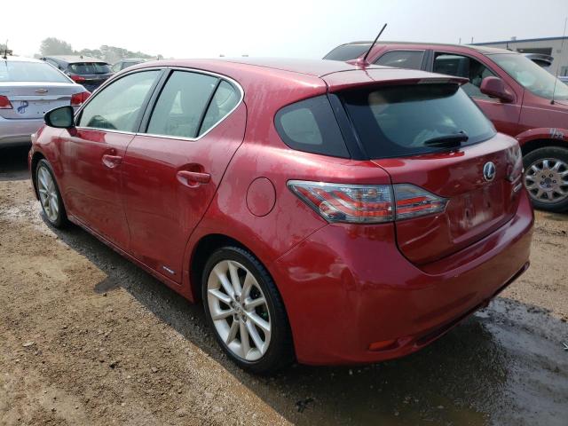 Photo 2 from auction – 2012 LEXUS CT 200 with VIN JTHKD5BH5C2054639
