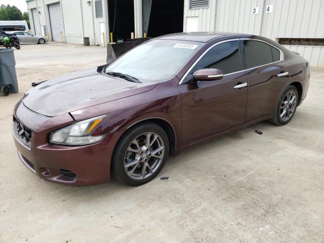 NISSAN MAXIMA S 2014 مع رقم تعريف المركبة 1N4AA5AP9EC491027 - صورة من المزاد