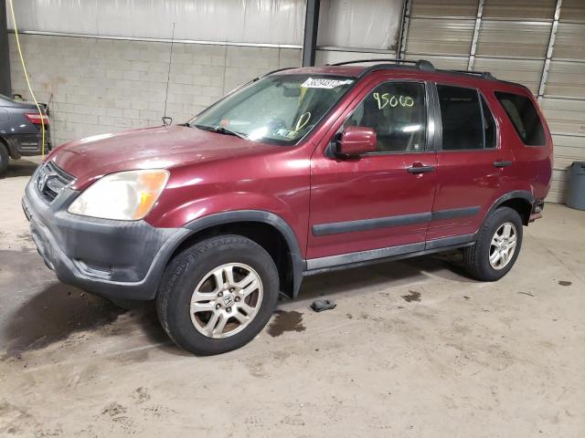 HONDA CR-V EX 2002 with VIN JHLRD78892C040600 - Photo from auction