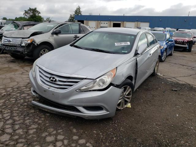 HYUNDAI SONATA GLS 2011 with VIN 5NPEB4AC8BH052871 - Photo from auction