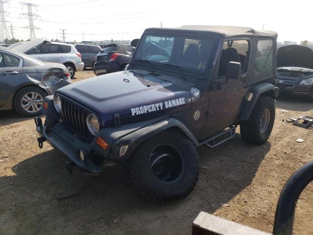Photo 1 from auction – 1999 JEEP WRANGLER / with VIN 1J4FY19S8XP461861
