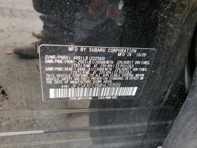 Photo 14 from auction – 2021 SUBARU FORESTER P with VIN JF2SKAFC8MH428899