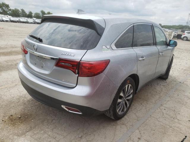 Photo 3 from auction – 2016 ACURA MDX TECHNO with VIN 5FRYD4H41GB005577
