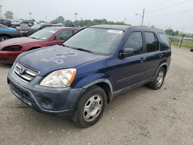 HONDA CR-V LX 2005 with VIN JHLRD68515C017817 - Photo from auction