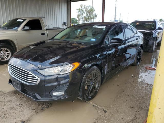 FORD FUSION SE 2020 with VIN 3FA6P0HD7LR244929 - Photo from auction