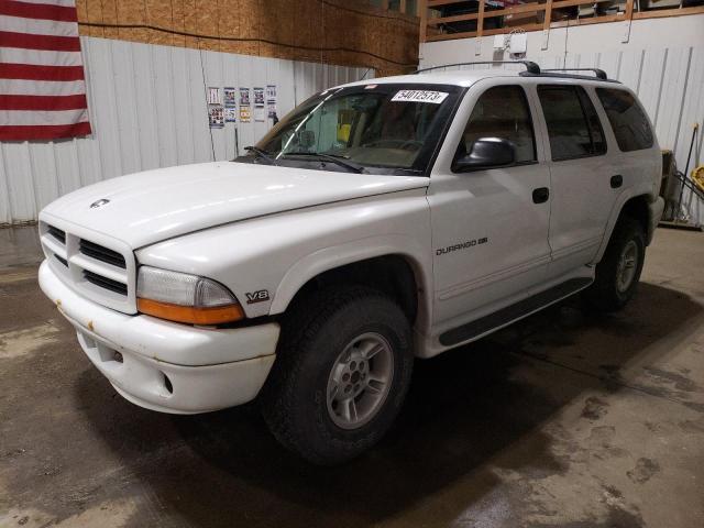 DODGE DURANGO 2000 with VIN 1B4HS28N9YF214743 - Photo from auction
