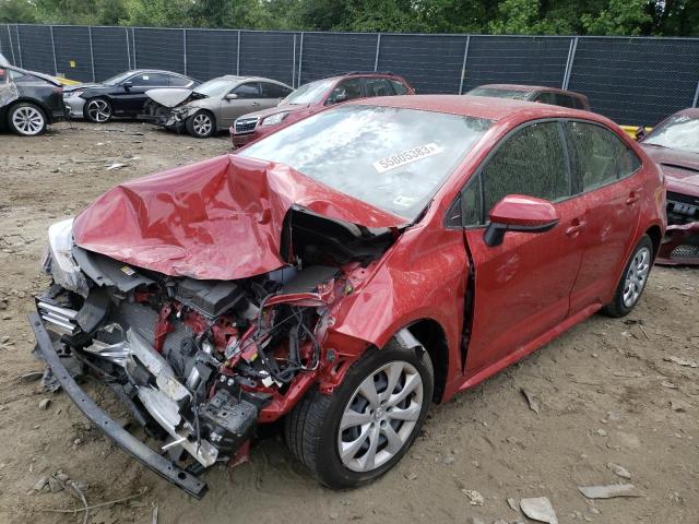 TOYOTA COROLLA LE 2021 with VIN JTDEPMAE6MJ173802 - Photo from auction
