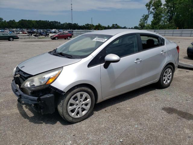 KIA RIO LX 2013 with VIN KNADM4A34D6292239 - Photo from auction