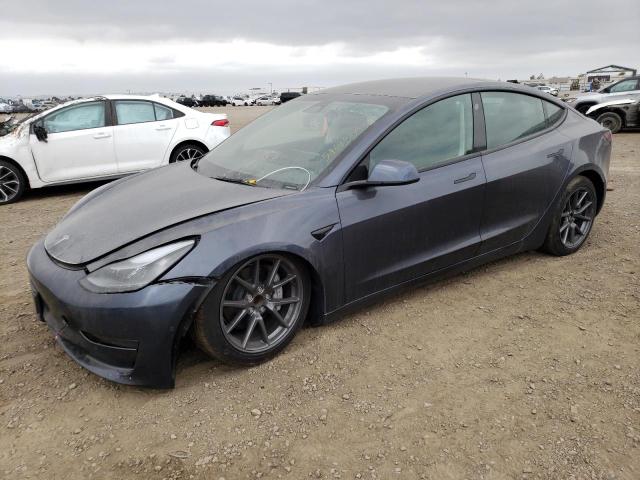 TESLA MODEL 3 2022 with VIN 5YJ3E1EA6NF376376 - Photo from auction