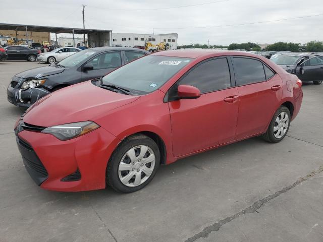 TOYOTA COROLLA L 2017 with VIN 5YFBURHE9HP570940 - Photo from auction