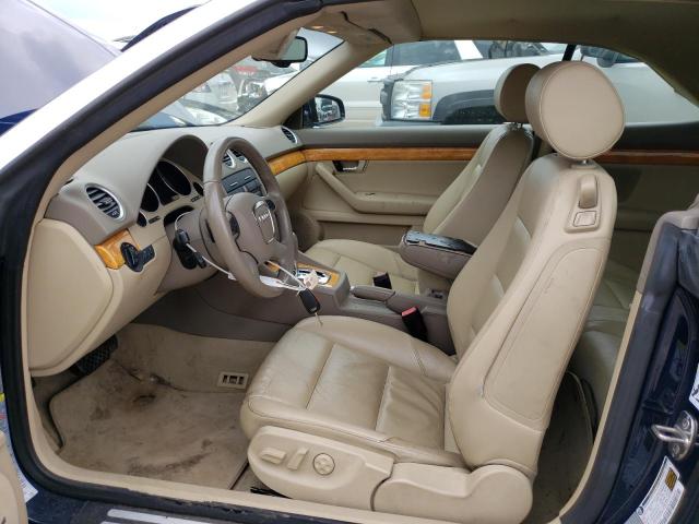 Photo 7 from auction – 2009 AUDI A4 3.2 CAB with VIN WAUDH48H69K005777
