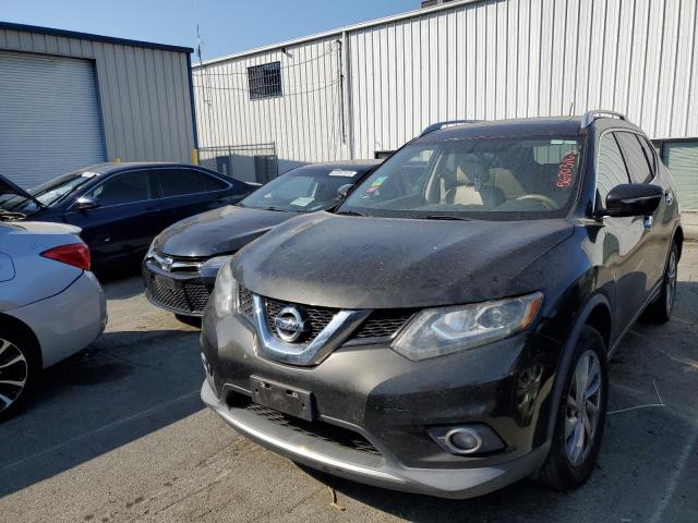 NISSAN ROGUE S 2015 with VIN 5N1AT2MV0FC762129 - Photo from auction