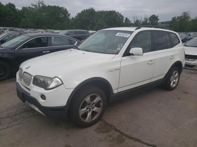 BMW X3 3.0SI 2008 with VIN WBXPC93438WJ14028 - Photo from auction