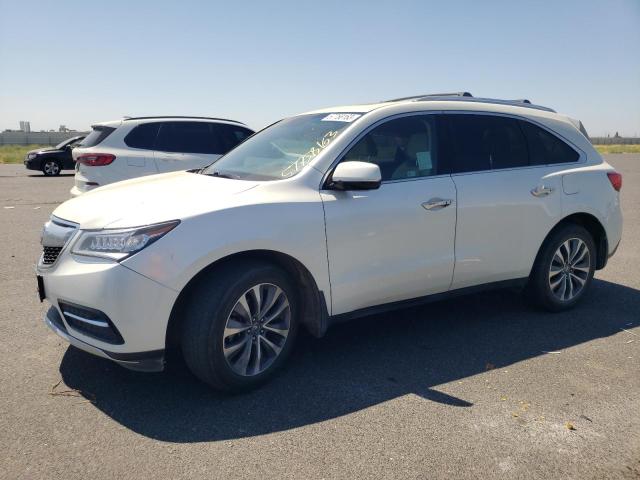 ACURA MDX TECHNO 2014 with VIN 5FRYD4H49EB038467 - Photo from auction
