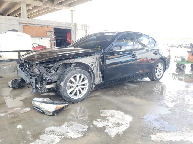 INFINITI Q50 BASE 2015 with VIN JN1BV7AP1FM335951 - Photo from auction