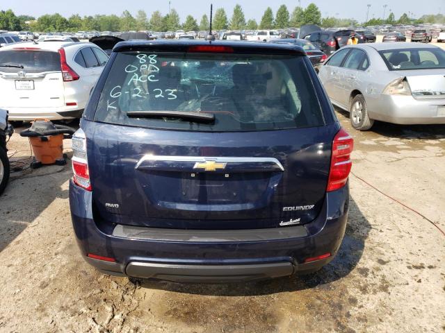 Photo 6 from auction – 2016 CHEVROLET EQUINOX LS with VIN 2GNFLEEK0G6199021