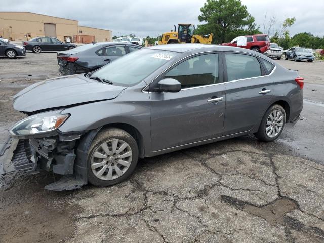 NISSAN SENTRA S 2017 with VIN 3N1AB7AP1HL643767 - Photo from auction