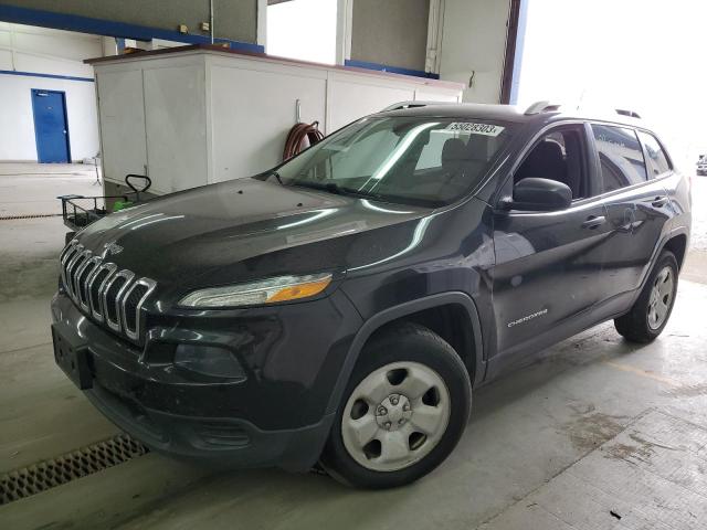 JEEP CHEROKEE S 2014 with VIN 1C4PJMAB5EW203375 - Photo from auction