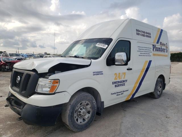 NISSAN NV 2500 2014 with VIN 1N6AF0LY7EN106957 - Photo from auction