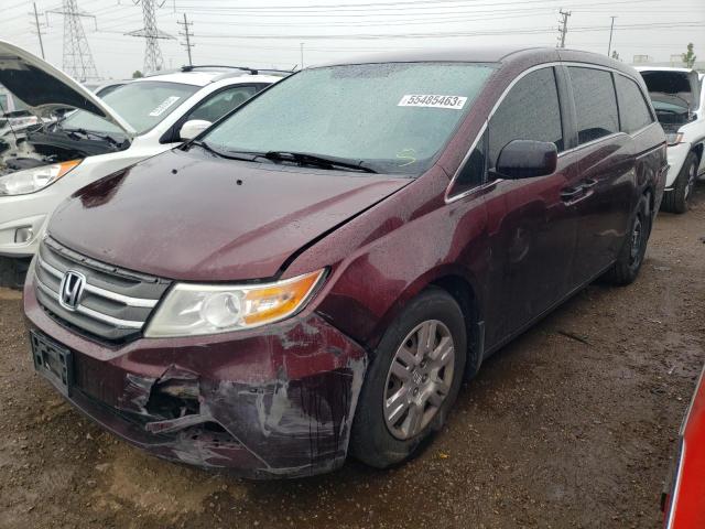 HONDA ODYSSEY 2012 with VIN 5FNRL5H28CB098640 - Photo from auction