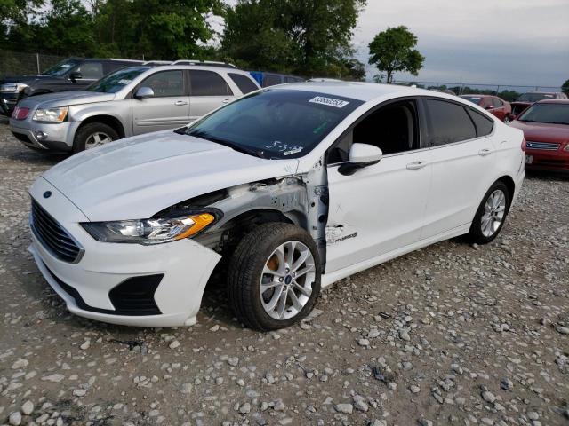 FORD FUSION SE 2019 with VIN 3FA6P0LU5KR210610 - Photo from auction