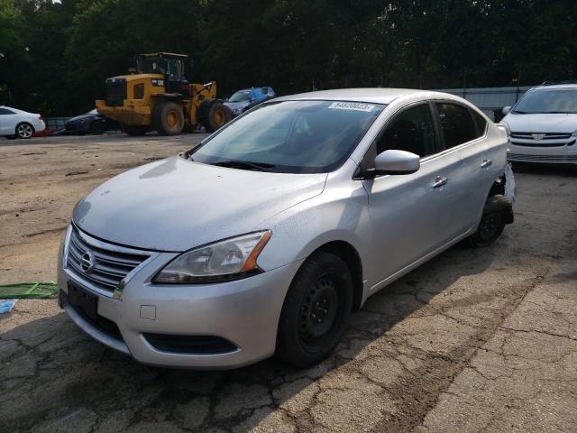 Photo 1 from auction – 2014 NISSAN SENTRA S with VIN 3N1AB7AP5EY290786