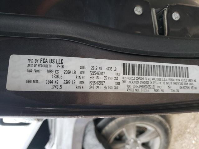 Photo 14 from auction – 2016 JEEP PATRIOT SP with VIN 1C4NJPBB0GD682181